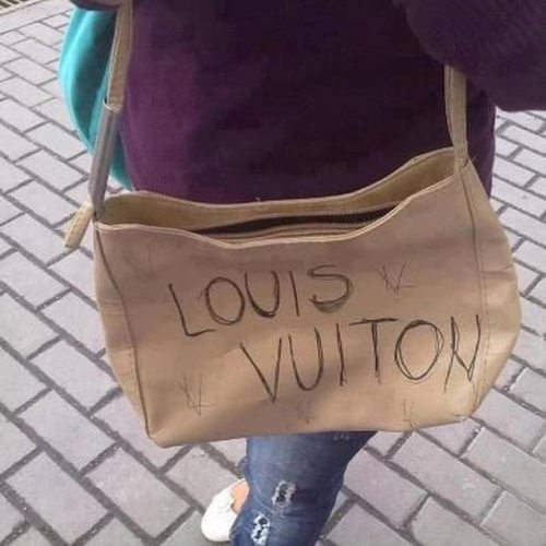 There are so many knock-off designer bags these days